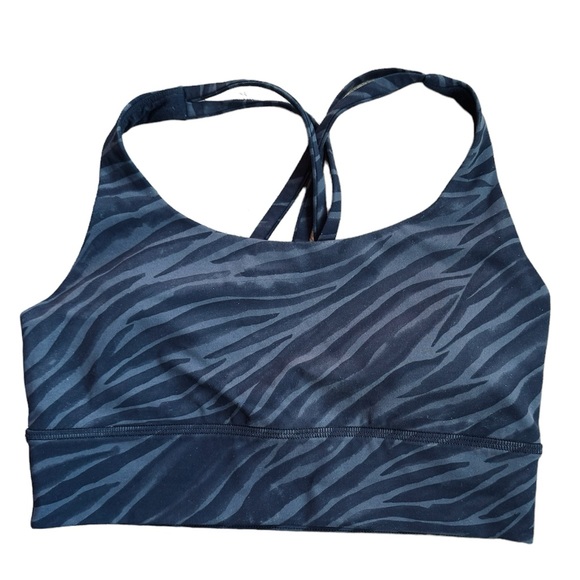 lululemon athletica Other - Lululemon Energy Longline Bra Le Tigre Camo Deep Coal